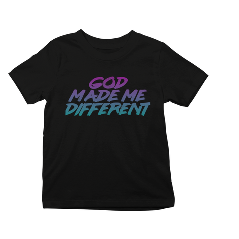 God Made Me Different Youth T-Shirt