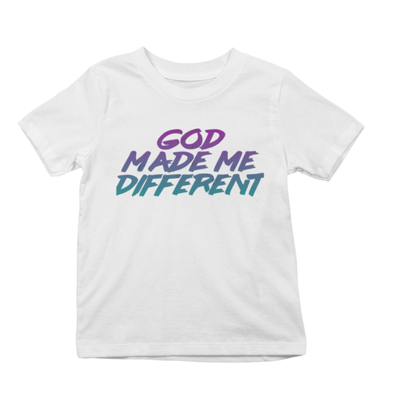 God Made Me Different Youth T-Shirt