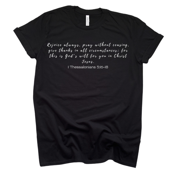 Pray Without Ceasing - Minimalist Adult T-Shirt