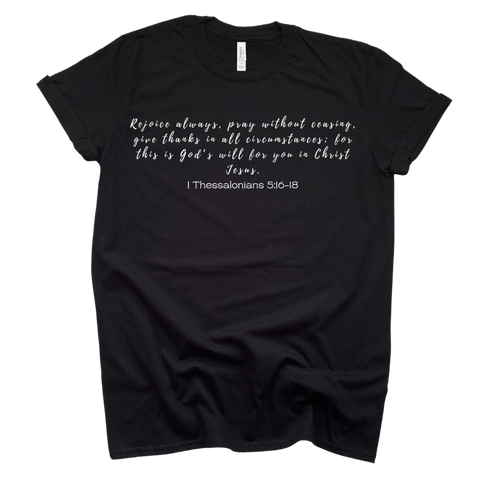 Pray Without Ceasing - Minimalist Adult T-Shirt