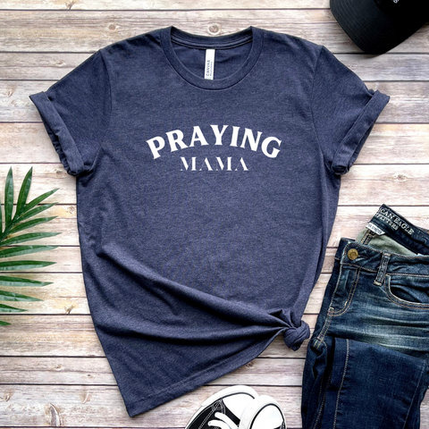 Praying Mama Adult T-Shirt