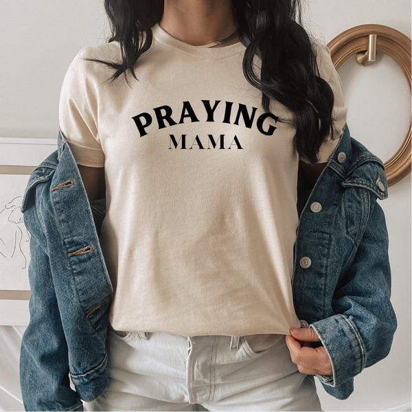 Praying Mama Adult T-Shirt